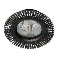 Вбудований світильник Feron GS-M369 під лампу чорний