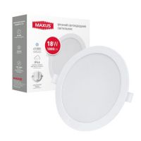Светильник LED круг 18W 4100K IP44 RDL MAXUS