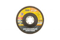 Коло зачистне для металу пелюсткове T27 зерно 60 125 мм MASTERTOOL