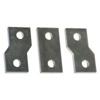 Шина перехідник 400А луджена мідь комплект 3 шт ElectrO