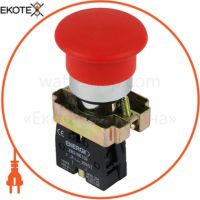 кнопка BC42-грибок красный NC