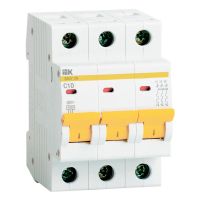 Автоматичний вимикач ІЕК BA47-29М 3P 10A 4,5кА C