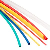 Термоусадочная трубка КЛЕЙ d-4,8/1,6 зеленый 1м Reliance