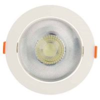 Світильник врізний поворотний NORA-9 9W 6400K білий HOROZ