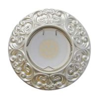 Вбудований світильник Feron CD004 під лампу срібло