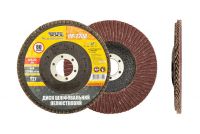 Коло зачистне для металу пелюстковий T27 зерно 80 125 мм MASTERTOOL