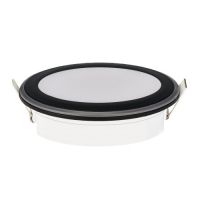 Світильник вмонтований PARKER-12 12W чорний HOROZ