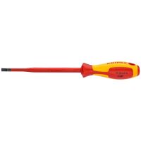 Отвертка для винтов с шлицевой головкой тонкая KNIPEX 98 20 35 SL