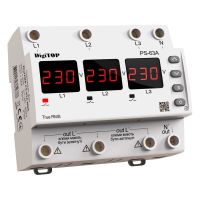 Переключатель фаз 6 DIN PS-63A M6R DigiTOP