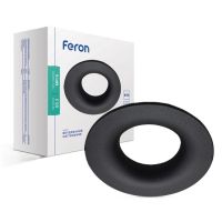 Встроенный светильник Feron DL8320 под лампу черный