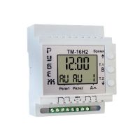 Таймер недельный Rubezh ТМ-16Н2 двухканальный на DIN-рейке 16А 220В