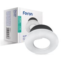 Встроенный светильник Feron DL8900 под лампу белый