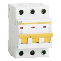 Автоматичний вимикач ІЕК ВА47-29М 3P 63A 4,5кА C