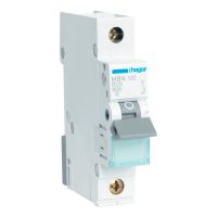 Автоматичний вимикач HAGER MBN120A 1P 20A 6кА B