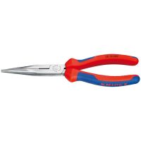 Плоские круглогубцы с режущими кромками KNIPEX 26 12 200