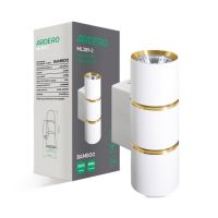 Накладний світильник Ardero ML389-2 BAMBOO біле золото під лампу