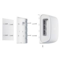 Панель кріплення SmartBracket для DualCurtain Outdoor біла Ajax 14013-1