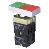 кнопка ВW8375 подвійна з підсвіткою Старт/Стоп  АСКО