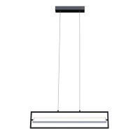 Світильник LED Smart PRADA-P пульт 90W 3000-5000K IP20 прямокутник чорно-білий Violux 220735