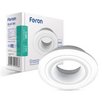 Встроенный светильник Feron DL6130 под лампу белый