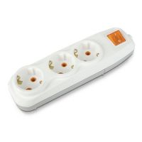 Колодка Nilson 3 гнізда із заземленням із вимикачем 43131100