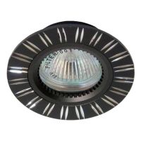 Вбудований світильник Feron GS-M393 під лампу чорний