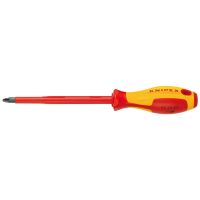 Отвертка для винтов с крестообразным шлицем KNIPEX 98 25 00