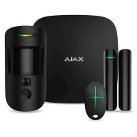 Комплект охоронної сигналізації Ajax StarterKit Cam Plus чорний
