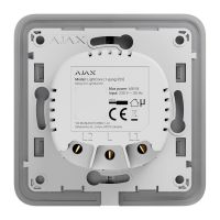 Реле для одноклавішного вимикача Ajax LightCore 1-gang