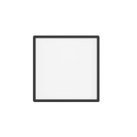 Світильник LED Violux ДББ MILLENNIUM BL 38W 4200K IP20 квадрат чорний 362238