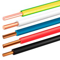 Провід ПВ-1 1x6 ГОСТ в ізоляції різних кольорів