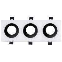 Корпус під лампу AZELYA-4 HOROZ білий+чорний