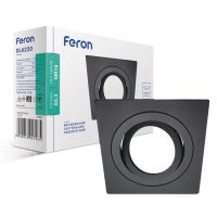 Встроенный поворотный светильник Feron DL6220 под лампу черный