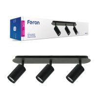 Накладний поворотний світильник Feron ML311-3 чорний