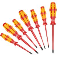 Набір діелектричних викруток WERA Kraftform Plus 160 iSS/7 Slim 05135961001
