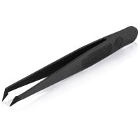 Пинцет пластиковый антистатический KNIPEX 92 09 03 ESD изогнутый под углом 45°