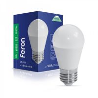 Лампа шар G45 Е27 9W 4000K 220V LB 205 FERON