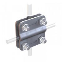 Соединитель Cross для проволоки 2 пл. (гор. цинк.) 202011