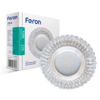 Вбудований світильник Feron 7314 під лампу з прозорим підсвічуванням