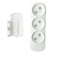 Колодка EL-BI 3 гнізда без заземлення зі шторками Myra 527-010200-300