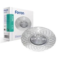 Вбудований світильник Feron GS-M888 під лампу срібло