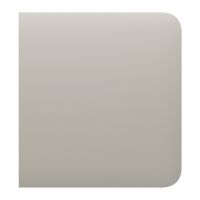 Бічна кнопка для вимикача Ajax SideButton 1-gang/2-way устрична