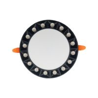 Світильник врізний HARLEY-10 10W 3000K-6500K чорний HOROZ