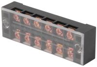 Клемна колодка захищена чорна 6 полюсів 35 А E-NEXT