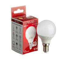 Лампа шар G45 Е14 5W 3000K SIVIO