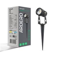 Почвенный светодиодный светильник Ardero SP4601 3Вт 3000K черный Feron