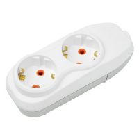 Колодка Nilson 2 гнізда із заземленням 42130100