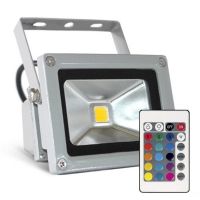 Прожектор LED 20W IP65 RGB пульт LEMANSO