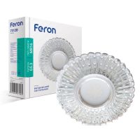 Вбудований світильник Feron 7312B під лампу з прозорим підсвічуванням