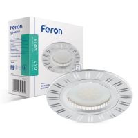 Вбудований світильник Feron GS-M393 під лампу срібло